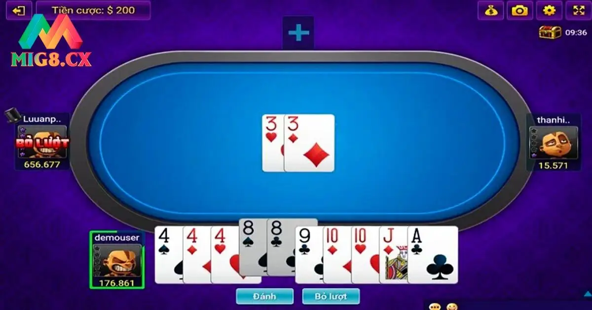 Điểm nổi bật thu hút hội viên của game bài sâm lốc MIG8